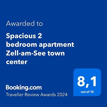 Spacious 2 Bedroom Apartment Zell-Am-See Town Center Zell am See Dış mekan fotoğraf